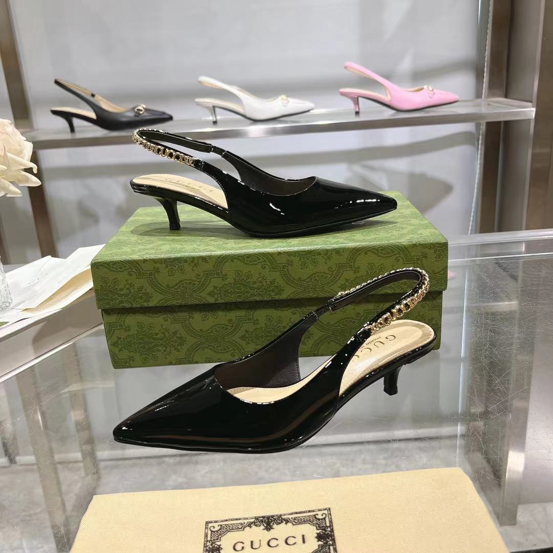 Gucci Signoria Slingback Pump - DopestKickz