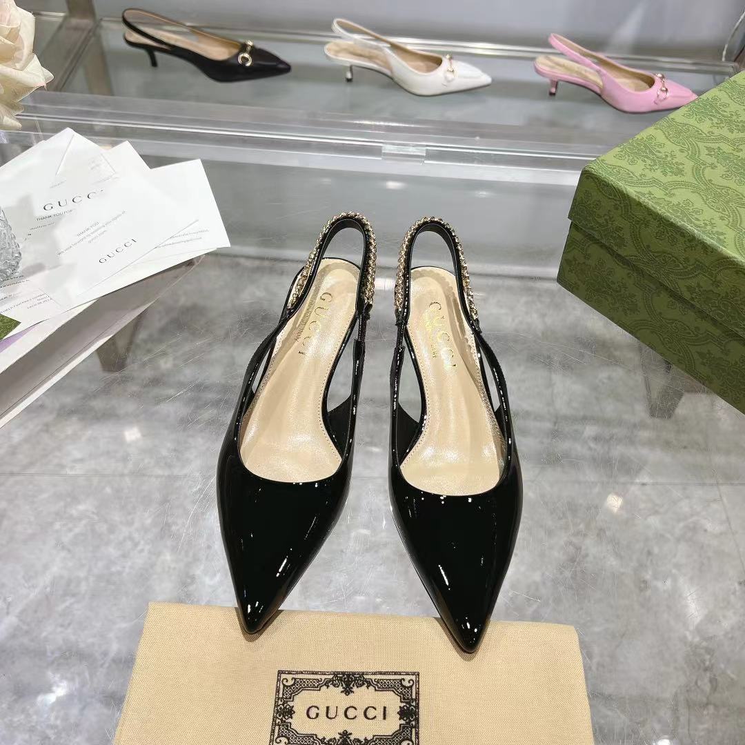 Gucci Signoria Slingback Pump - DopestKickz