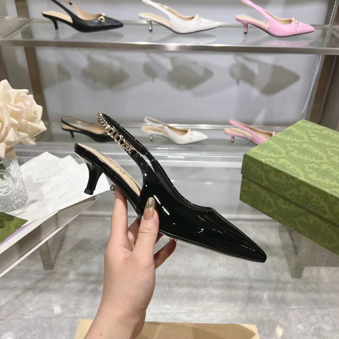 Gucci Signoria Slingback Pump - DopestKickz