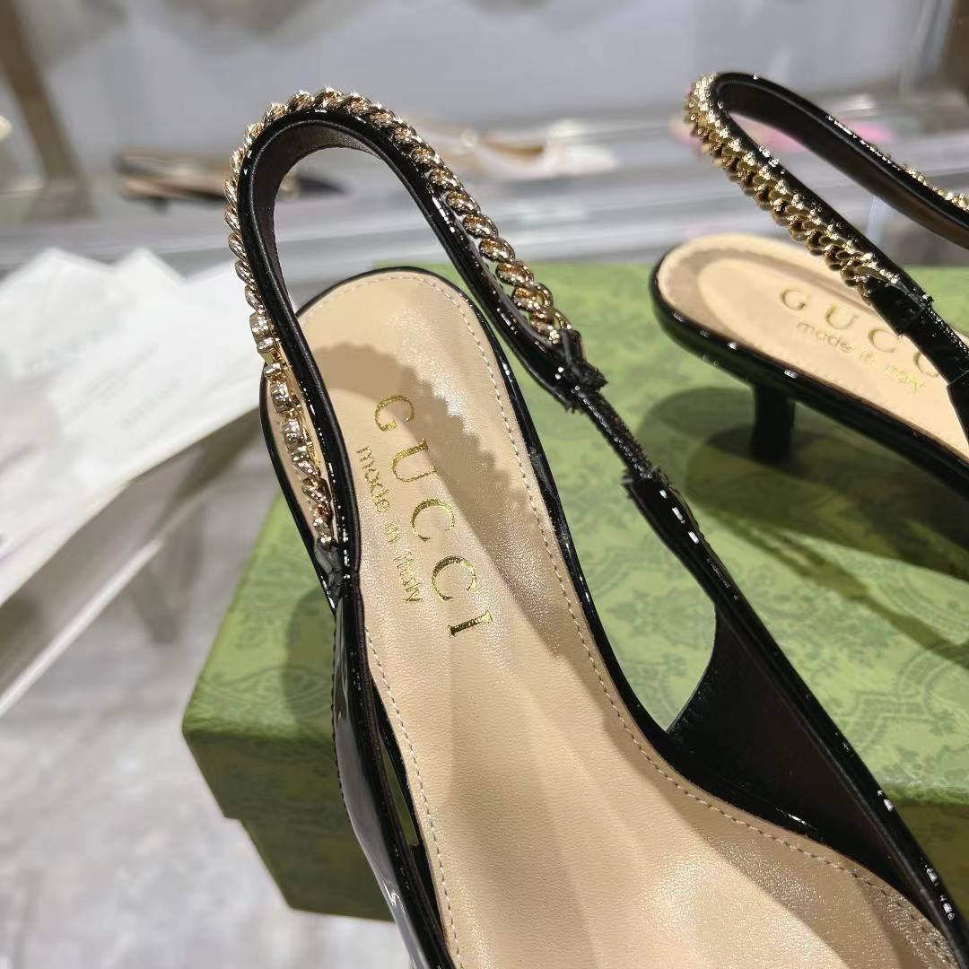 Gucci Signoria Slingback Pump - DopestKickz