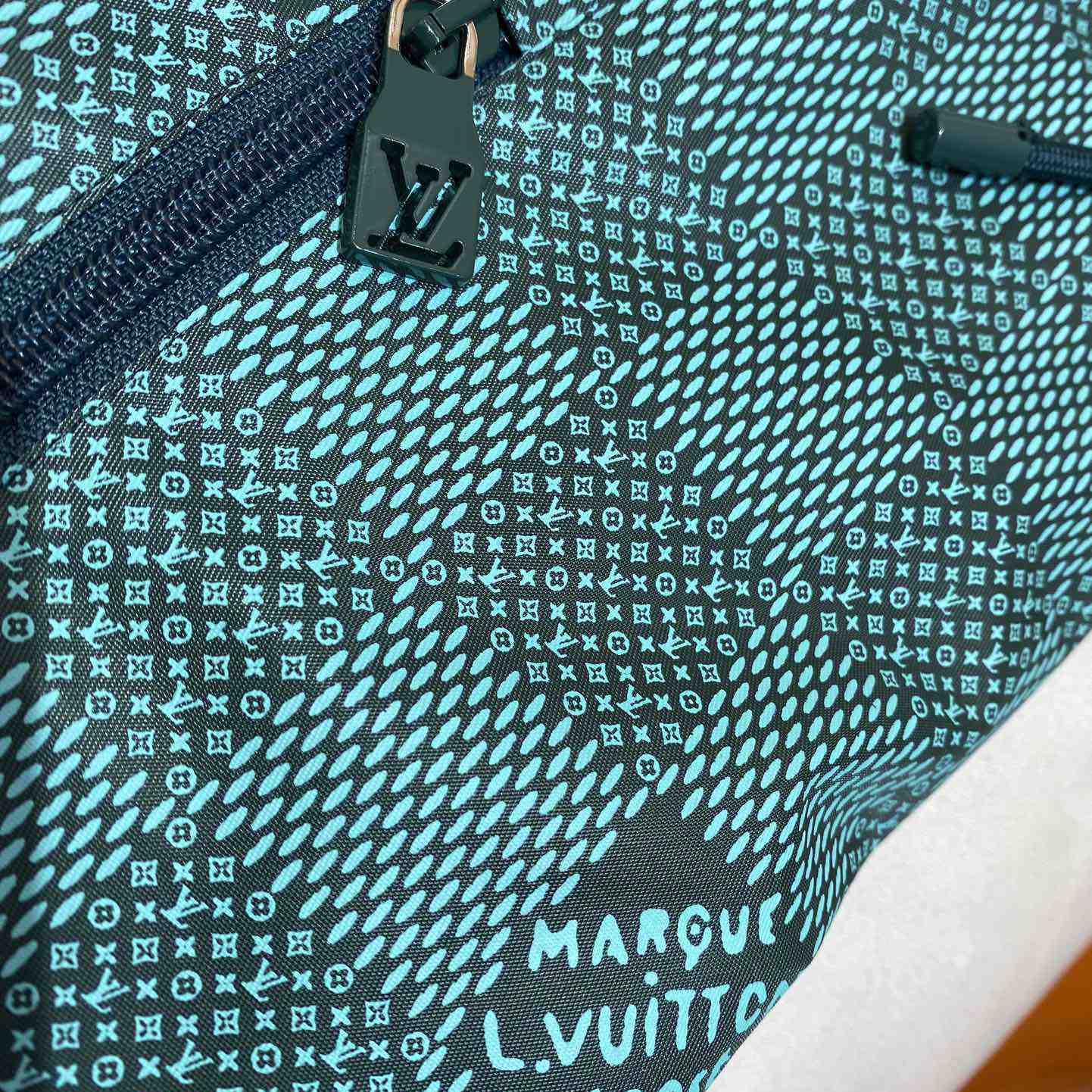 Louis Vuitton Printed Nylon Hooded Windbreaker  1AFQD4 - DopestKickz