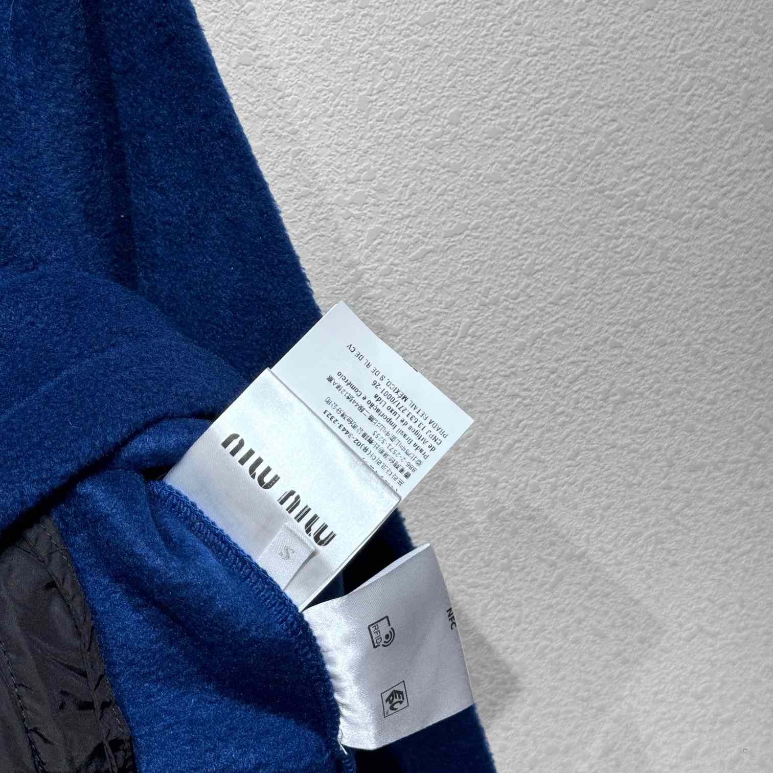 Miu Miu Logo-embroidered Fleece Sweatshirt - DopestKickz