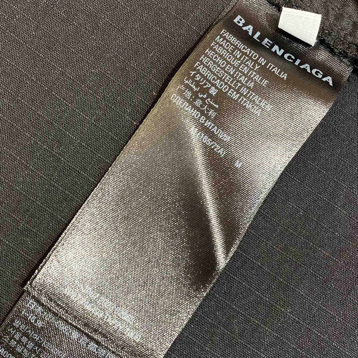 Balenciaga Large Cargo Pants In Black - DopestKickz