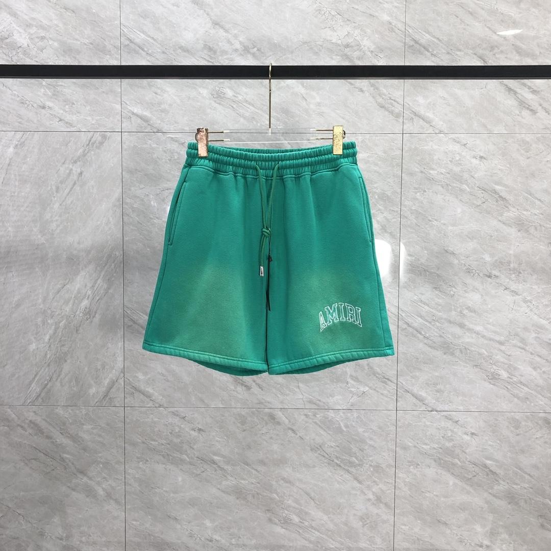 Amiri Logo-print Drawstring-waistband Shorts - DopestKickz