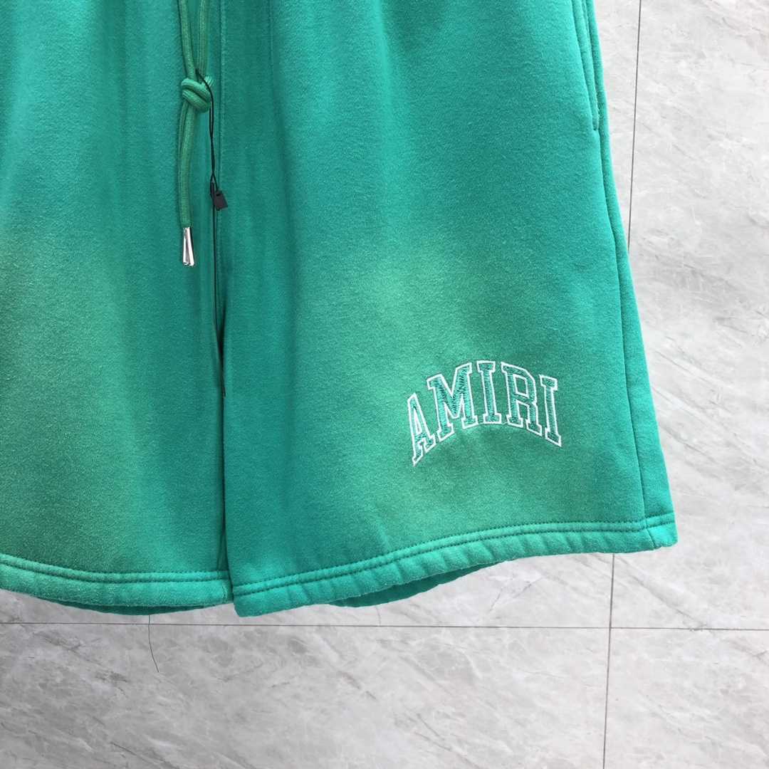 Amiri Logo-print Drawstring-waistband Shorts - DopestKickz