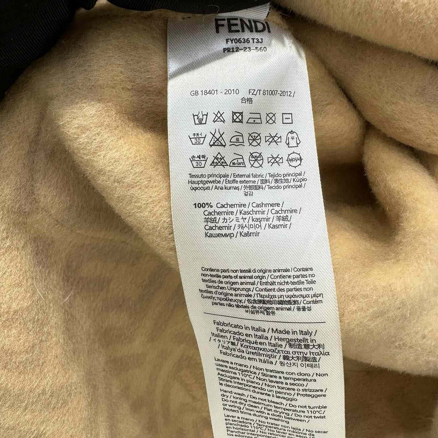 Fendi Wool Coat - DopestKickz