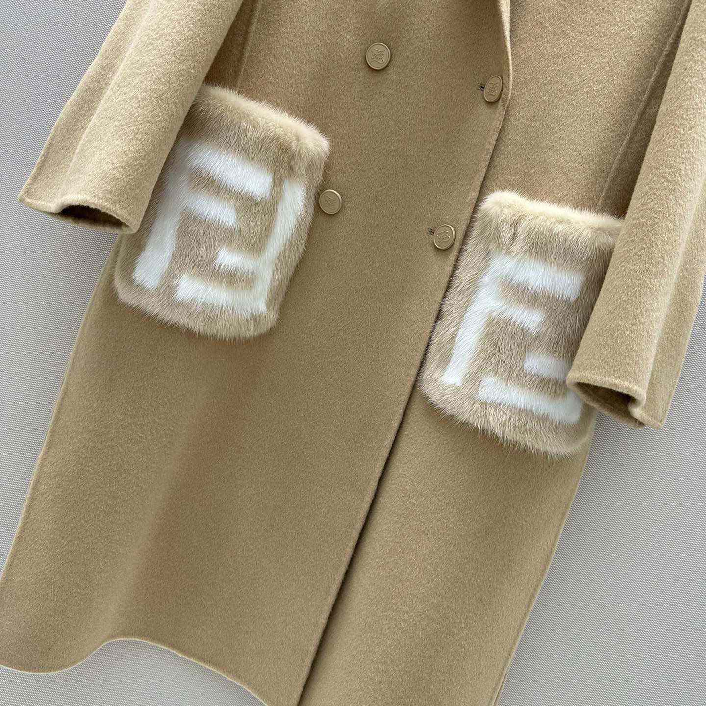 Fendi Wool Coat - DopestKickz