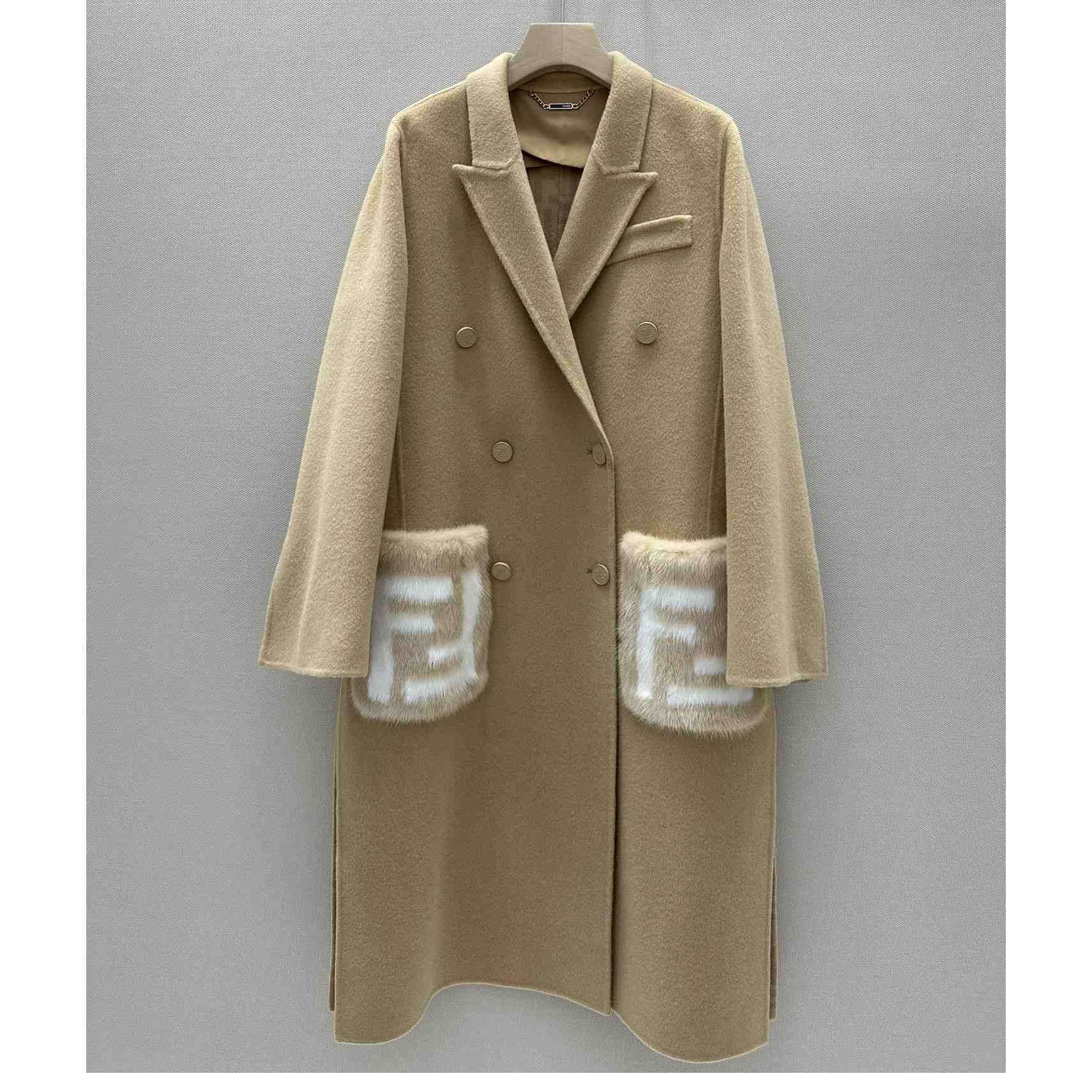 Fendi Wool Coat - DopestKickz