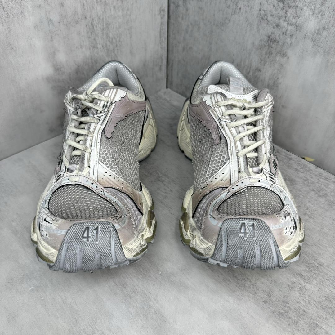 Balenciaga Stapler Sneaker In Beige/grey  - DopestKickz