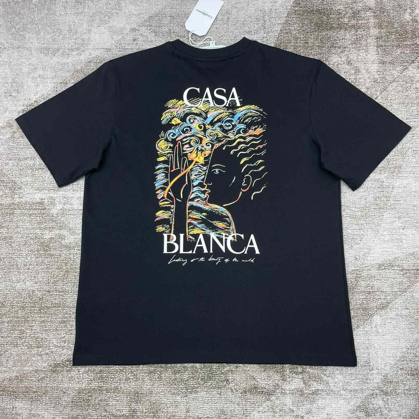 Casablanca Mushroom Goddess T-Shirt    C919 - DopestKickz