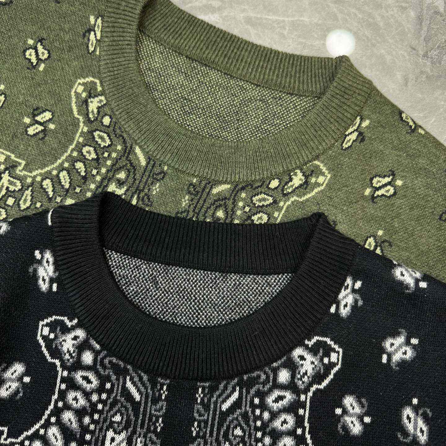 Amiri Bandana Knit Hoodie - DopestKickz