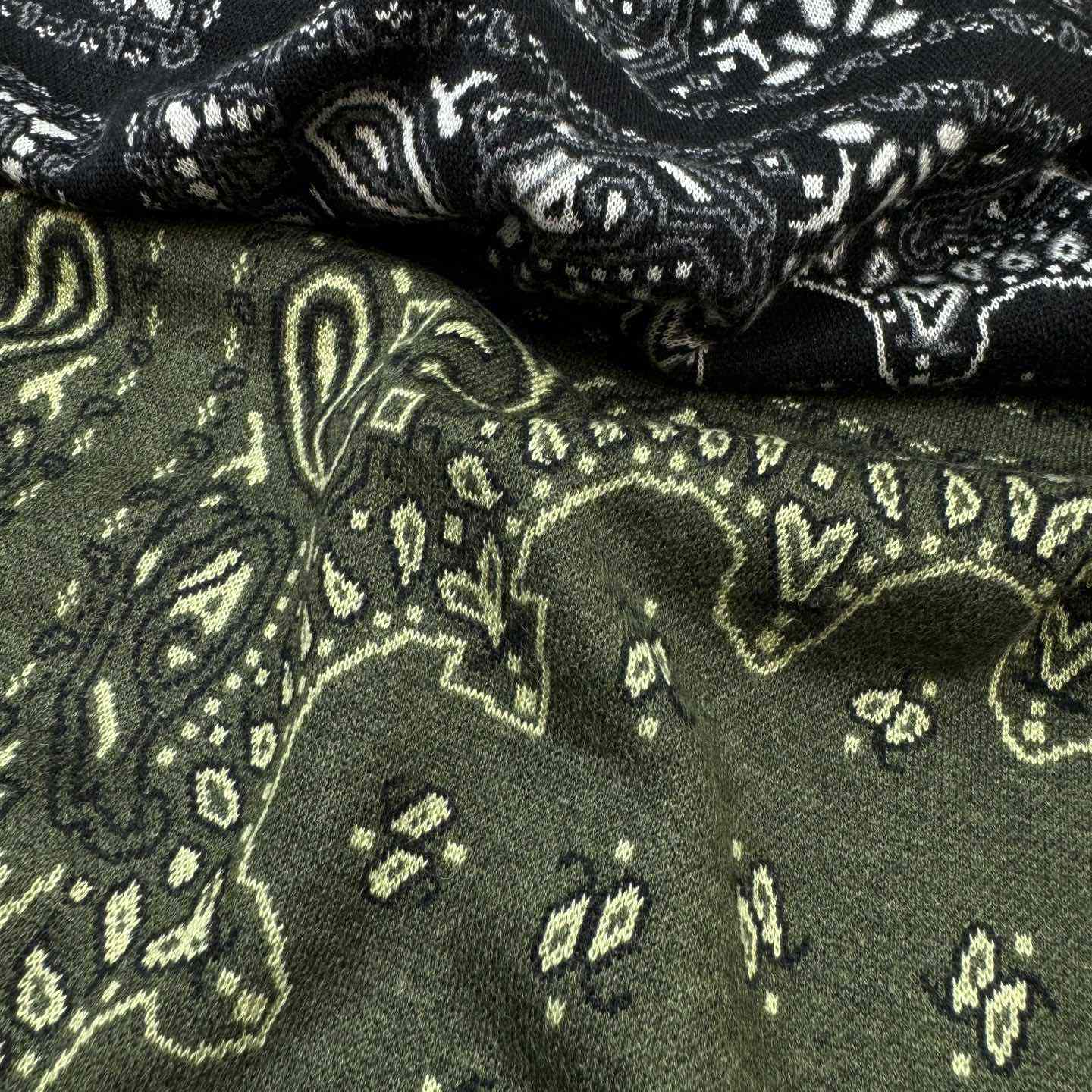 Amiri Bandana Knit Hoodie - DopestKickz