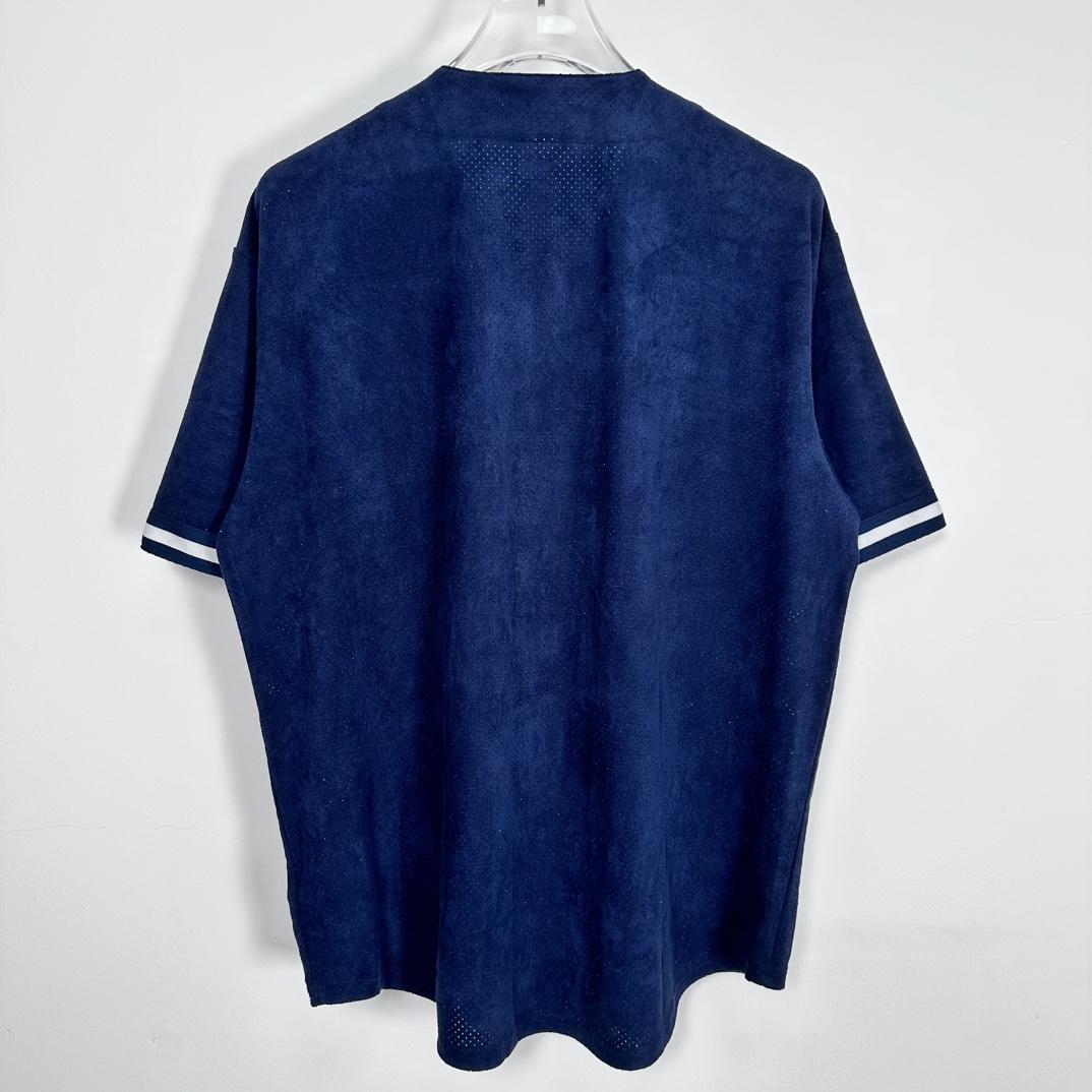 Supreme Ultrasuede Mesh Baseball Jersey - DopestKickz