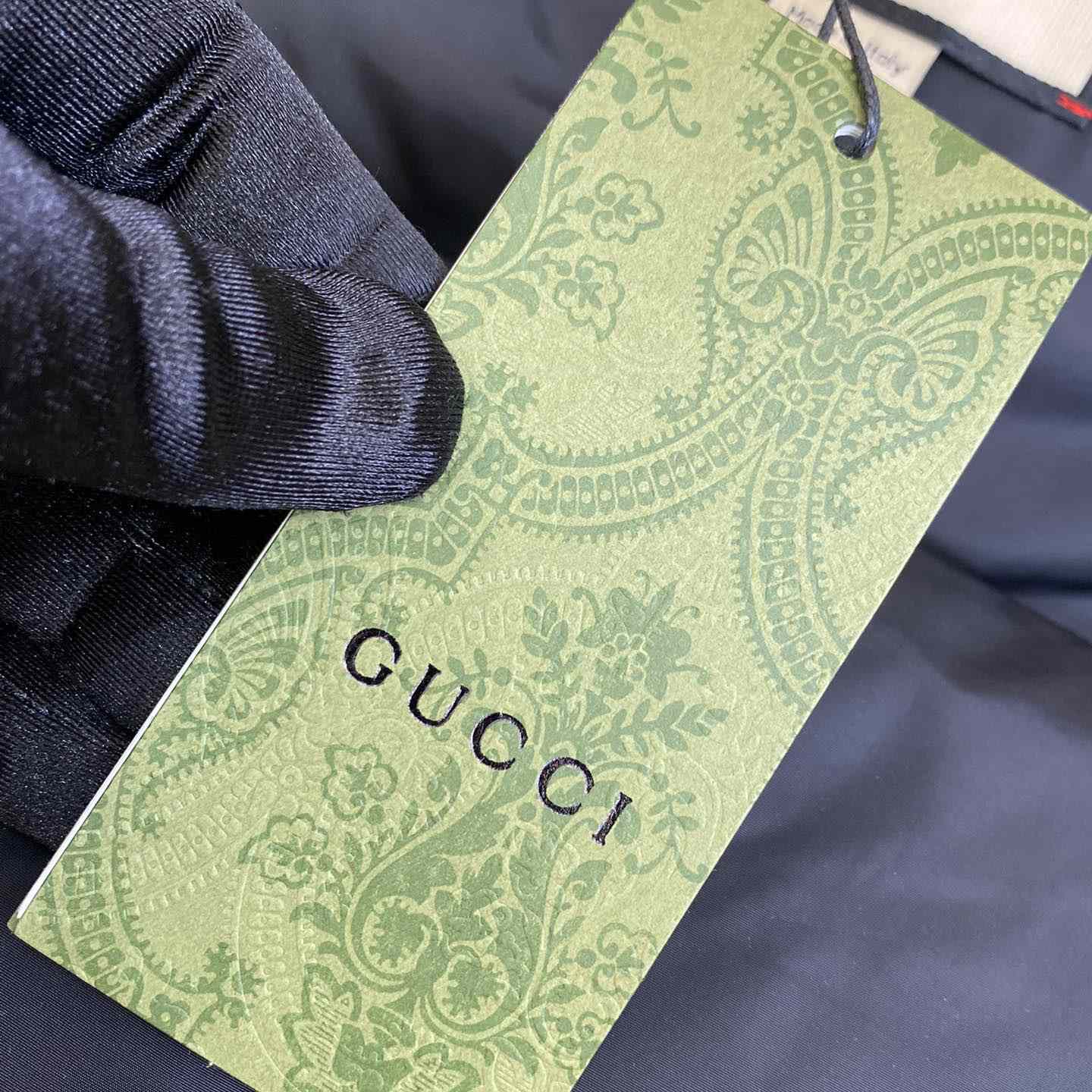 Gucci Jumbo GG Canvas Down Vest - DopestKickz