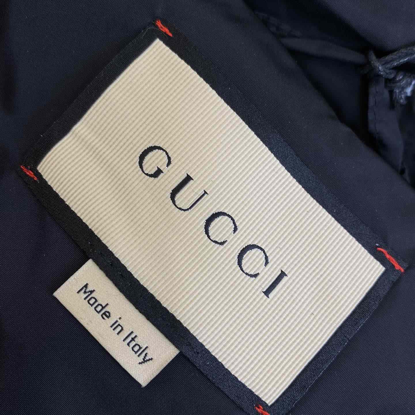 Gucci Jumbo GG Canvas Down Vest - DopestKickz