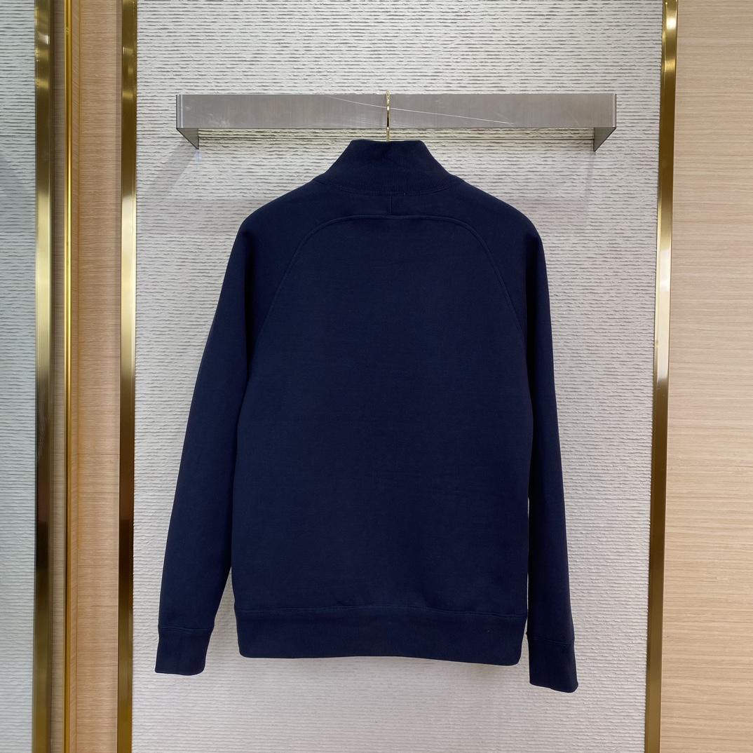 Dior Zip Up Sweatshirt - DopestKickz