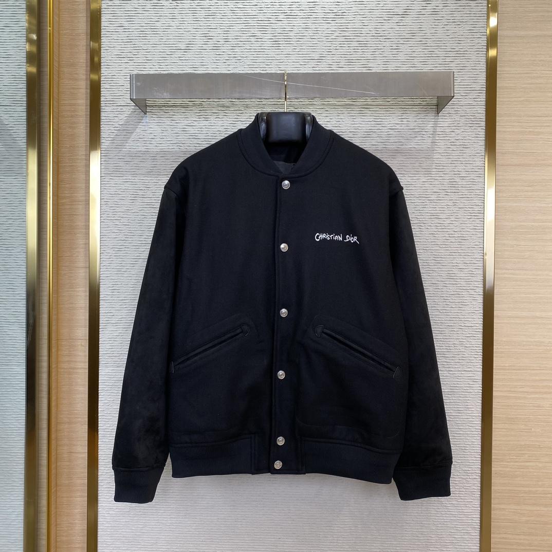 Dior Tag Varsity Jacket - DopestKickz