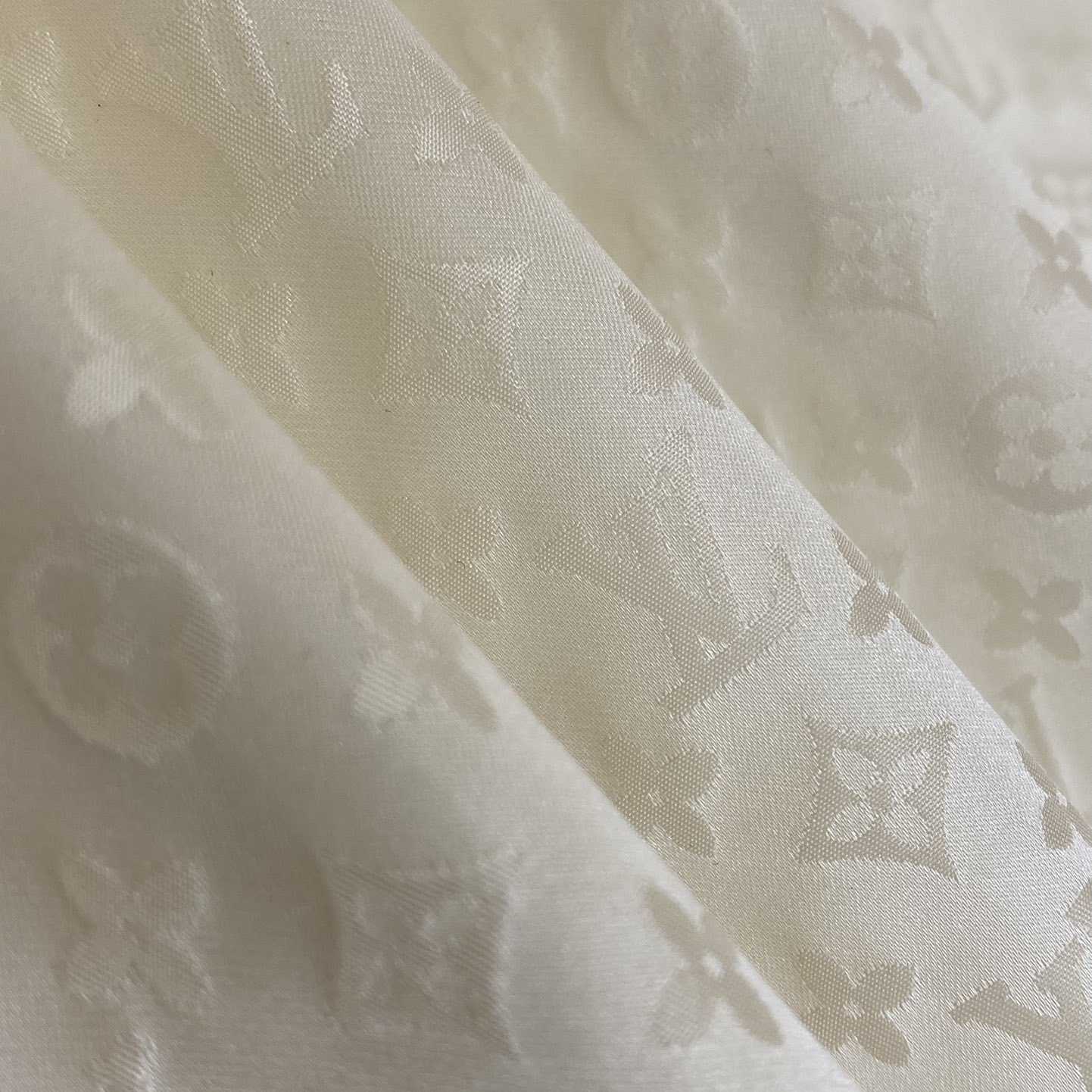Louis Vuitton Monogram Long-Sleeved Silk Shirt - DopestKickz