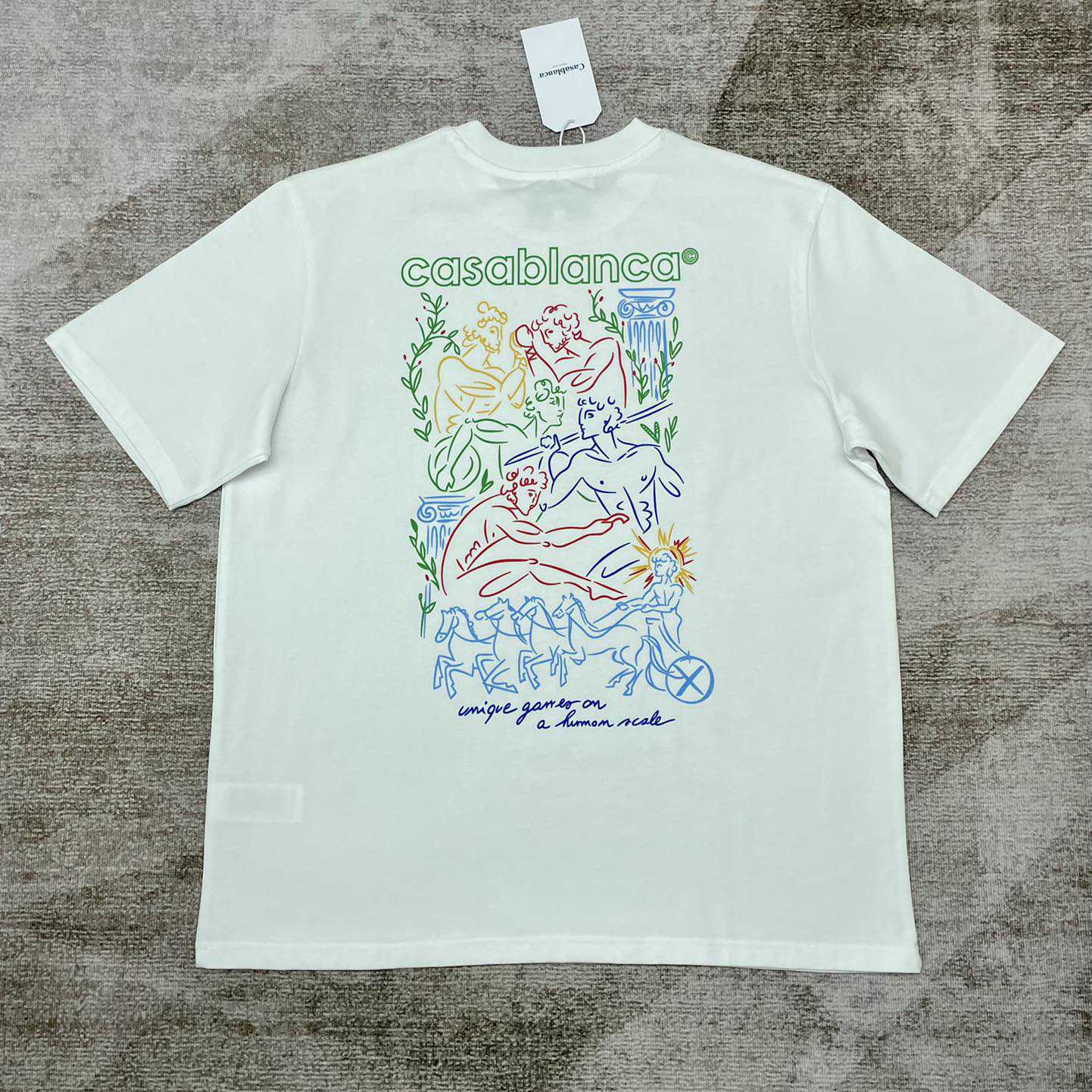 Casablanca Pentathlon T-Shirt   C902 - DopestKickz