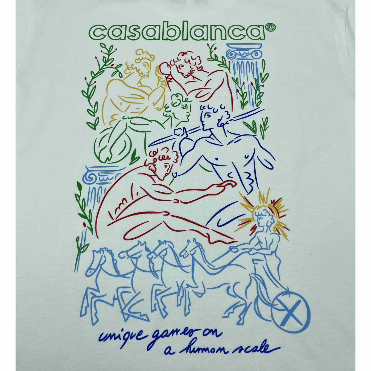 Casablanca Pentathlon T-Shirt   C902 - DopestKickz