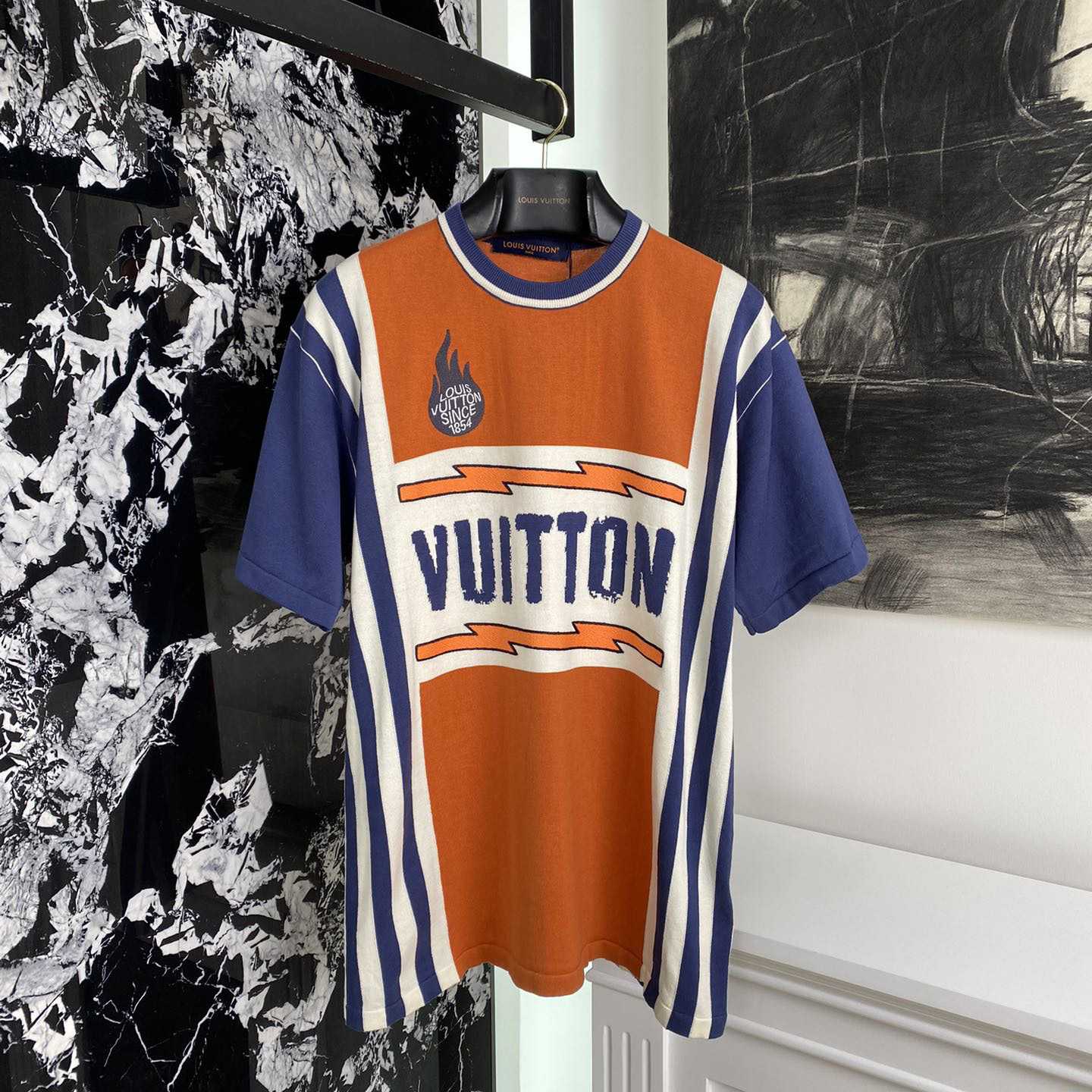 Louis Vuitton Short-Sleeved Cotton T-Shirt - DopestKickz
