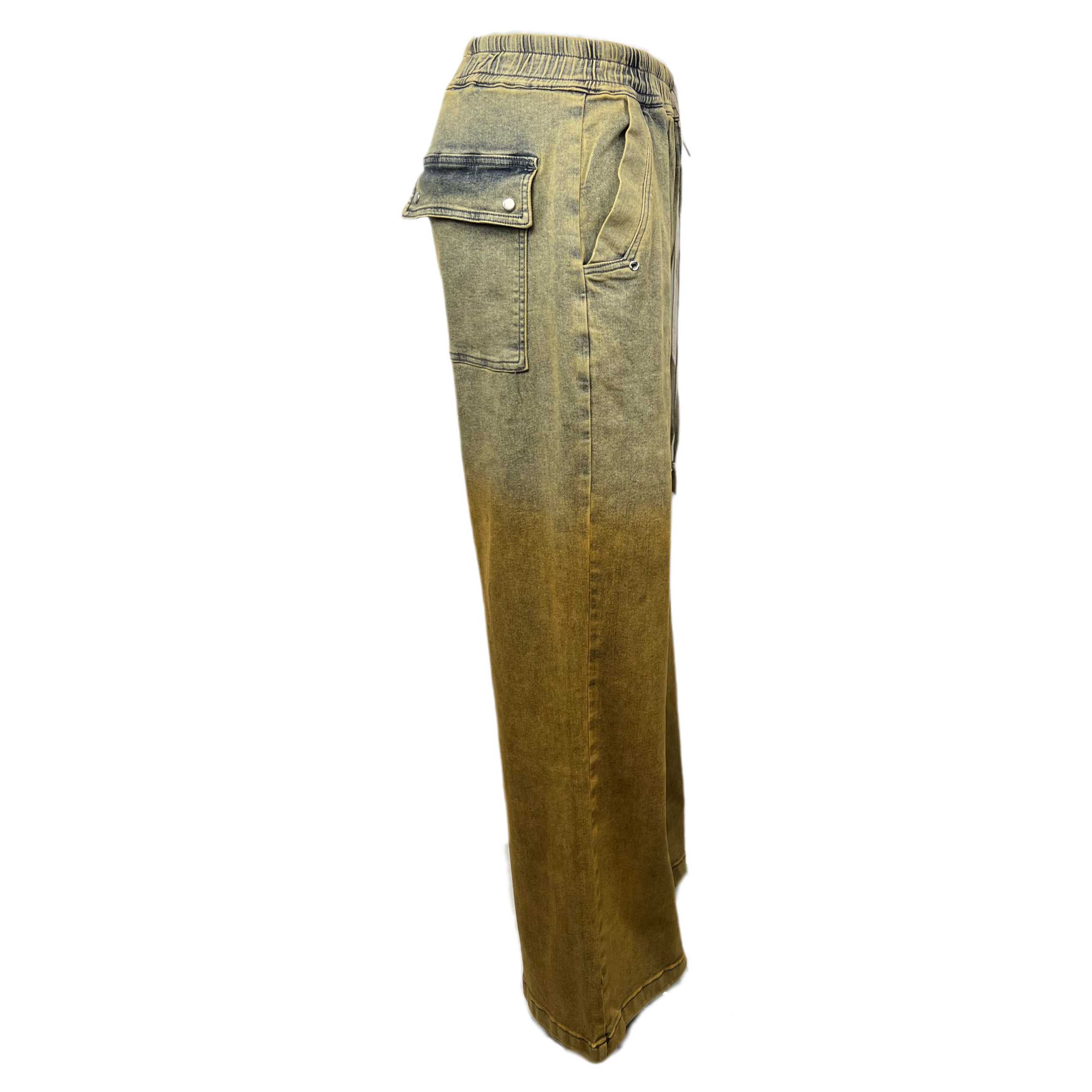 Rick Owens DRKSHDW Geth Belas Wide-leg Jeans - DopestKickz