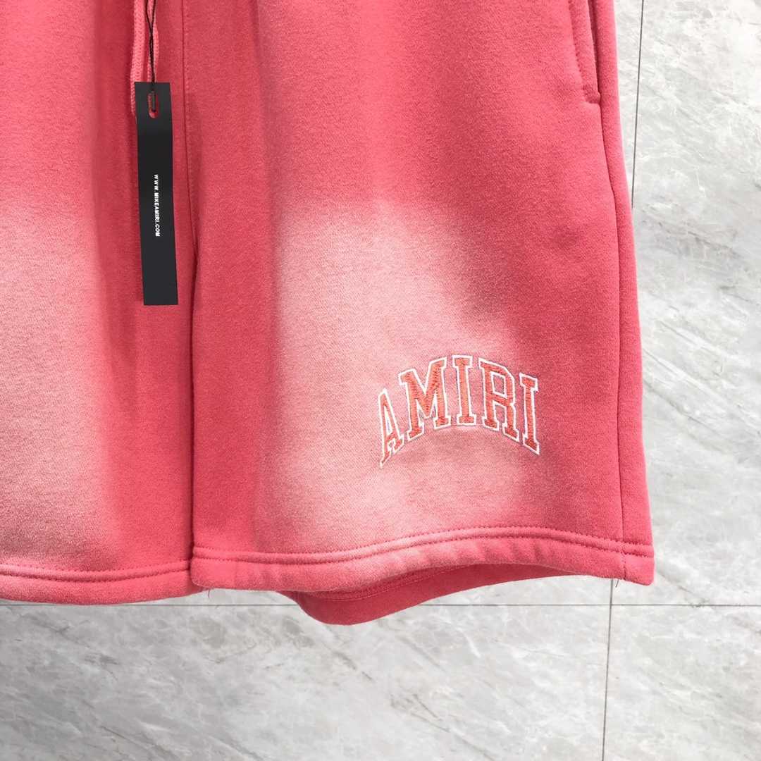 Amiri Logo-print Drawstring-waistband Shorts - DopestKickz
