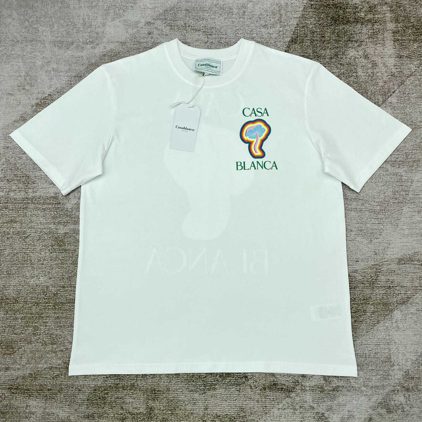 Casablanca Cotton T-shirt    C921 - DopestKickz