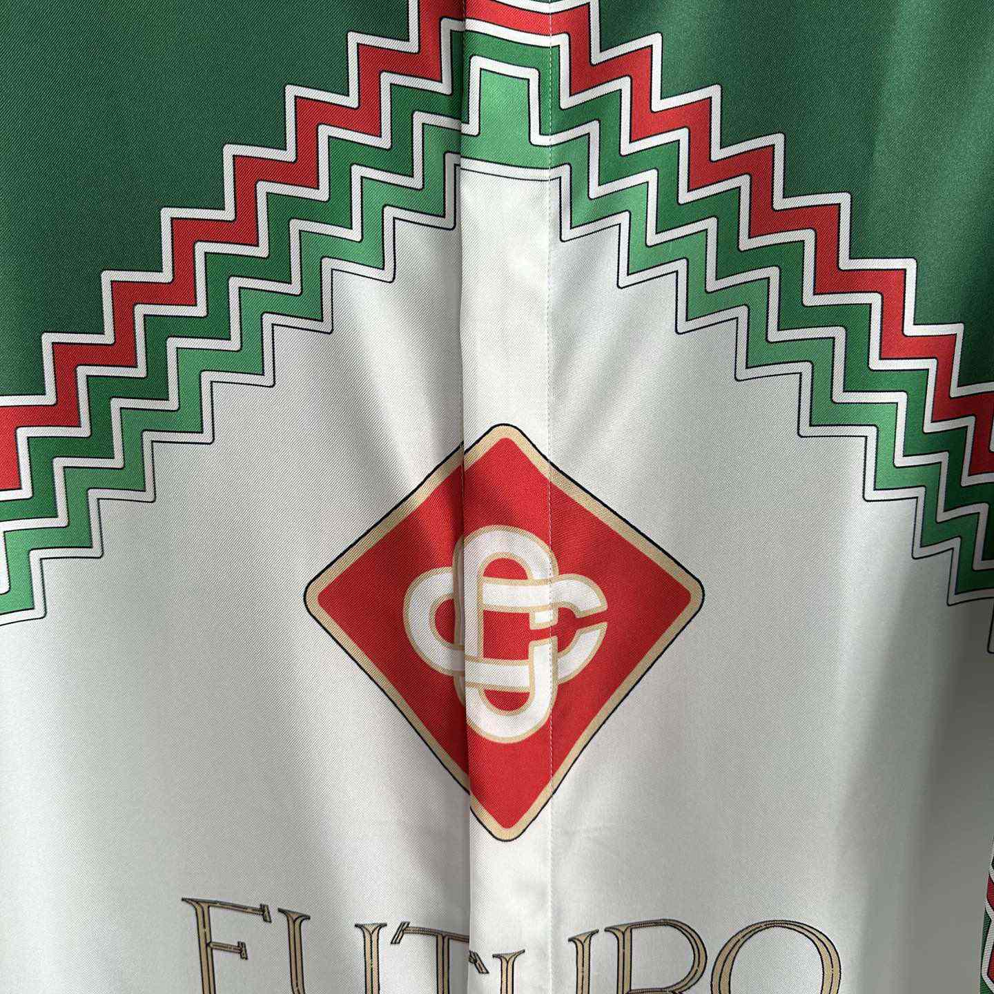 Casablanca Futuro Optimisto Print Shir - DopestKickz