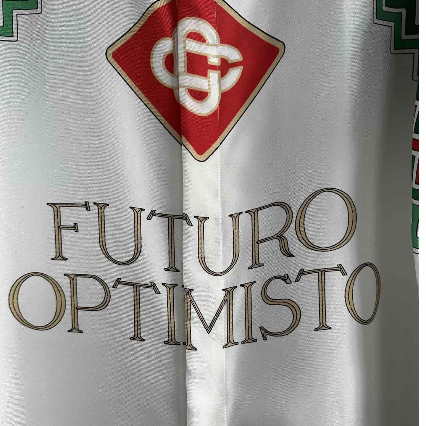 Casablanca Futuro Optimisto Print Shir - DopestKickz