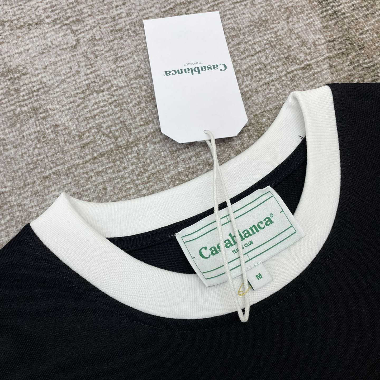 Casablanca Cotton T-Shirt   C910 - DopestKickz