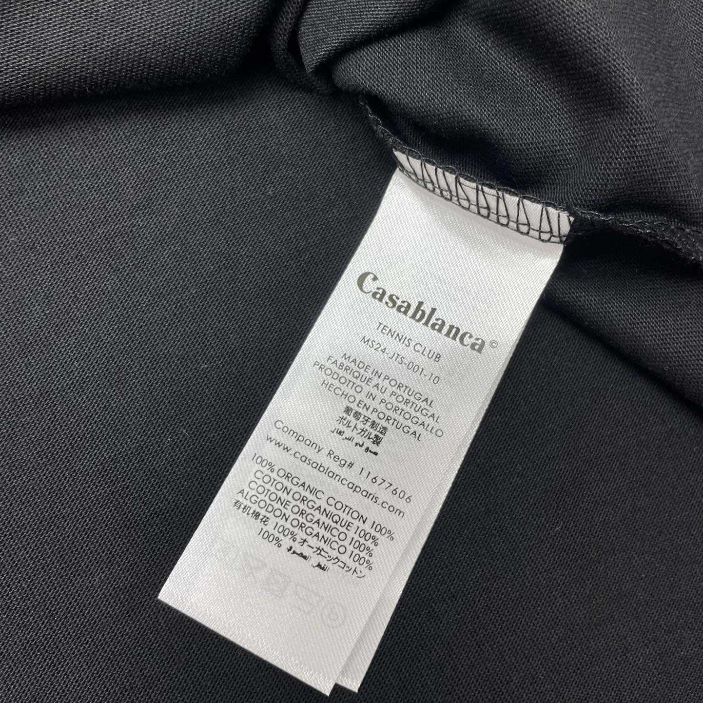 Casablanca Cotton T-Shirt   C910 - DopestKickz