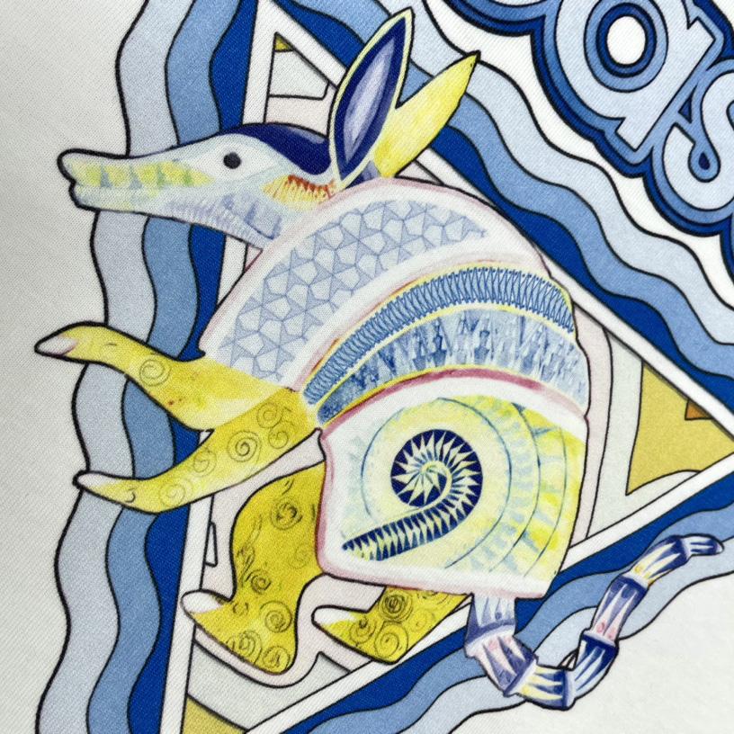 Casablanca White Alebrije Armadillo T-Shirt   c735 - DopestKickz