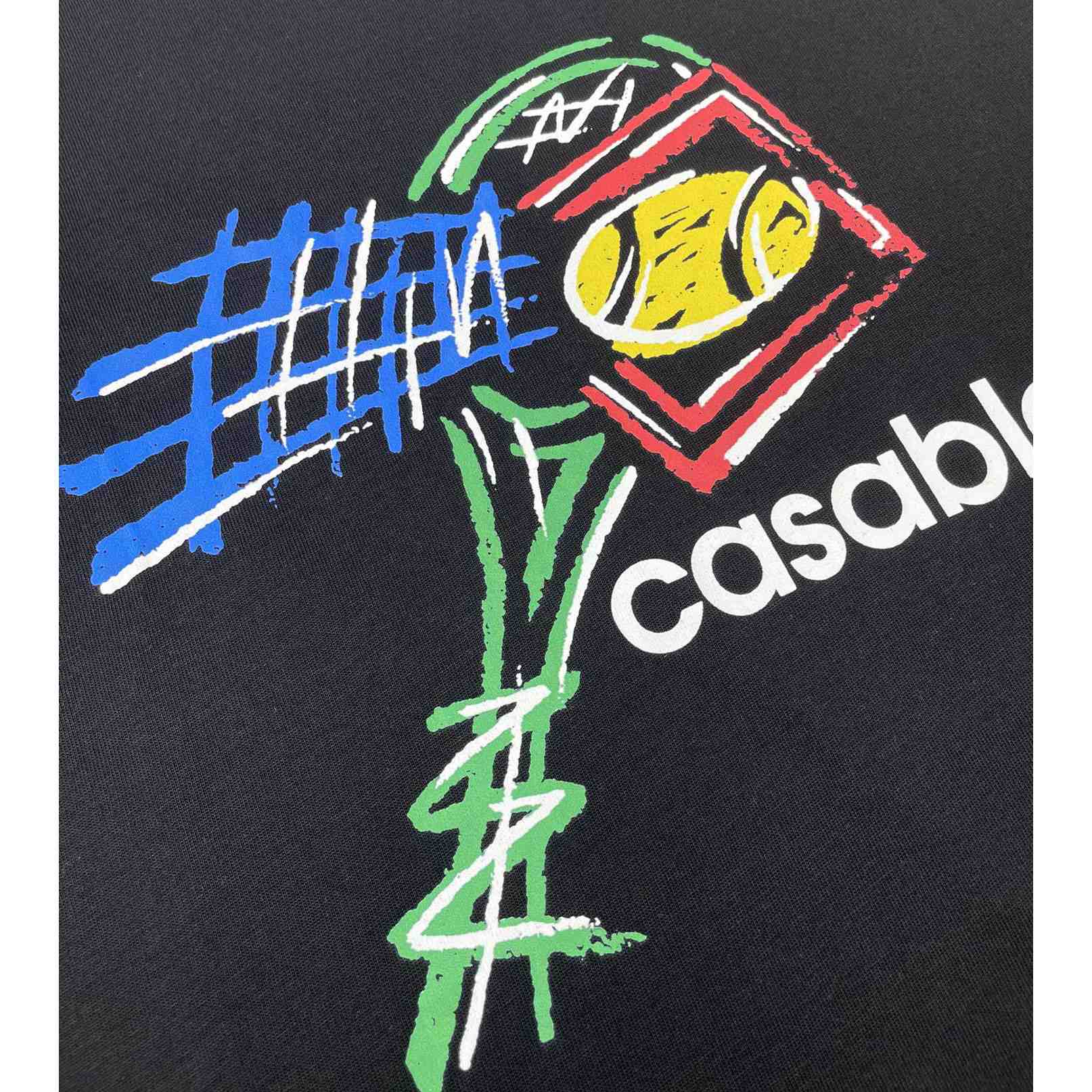 Casablanca Croquis De Tennis Screen Printed T-shirt   C899 - DopestKickz