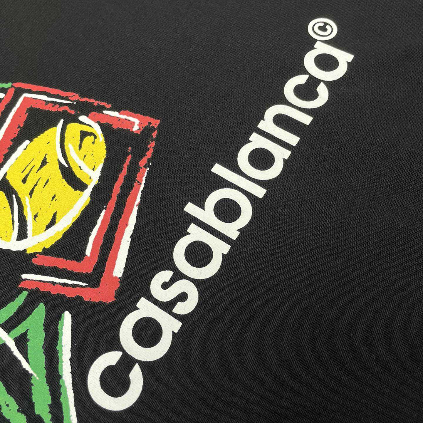 Casablanca Croquis De Tennis Screen Printed T-shirt   C899 - DopestKickz