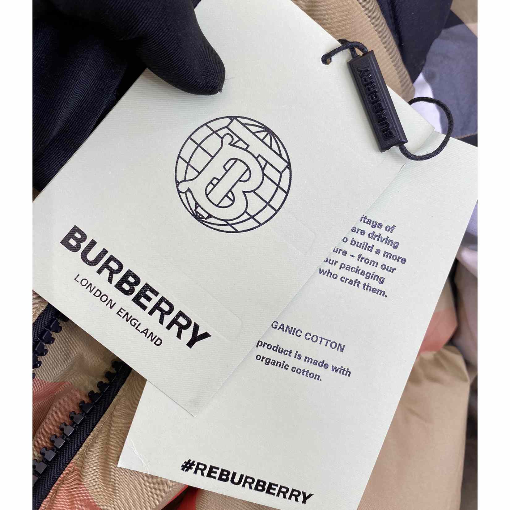 Burberry Reversible Check Puffer Jacket - DopestKickz