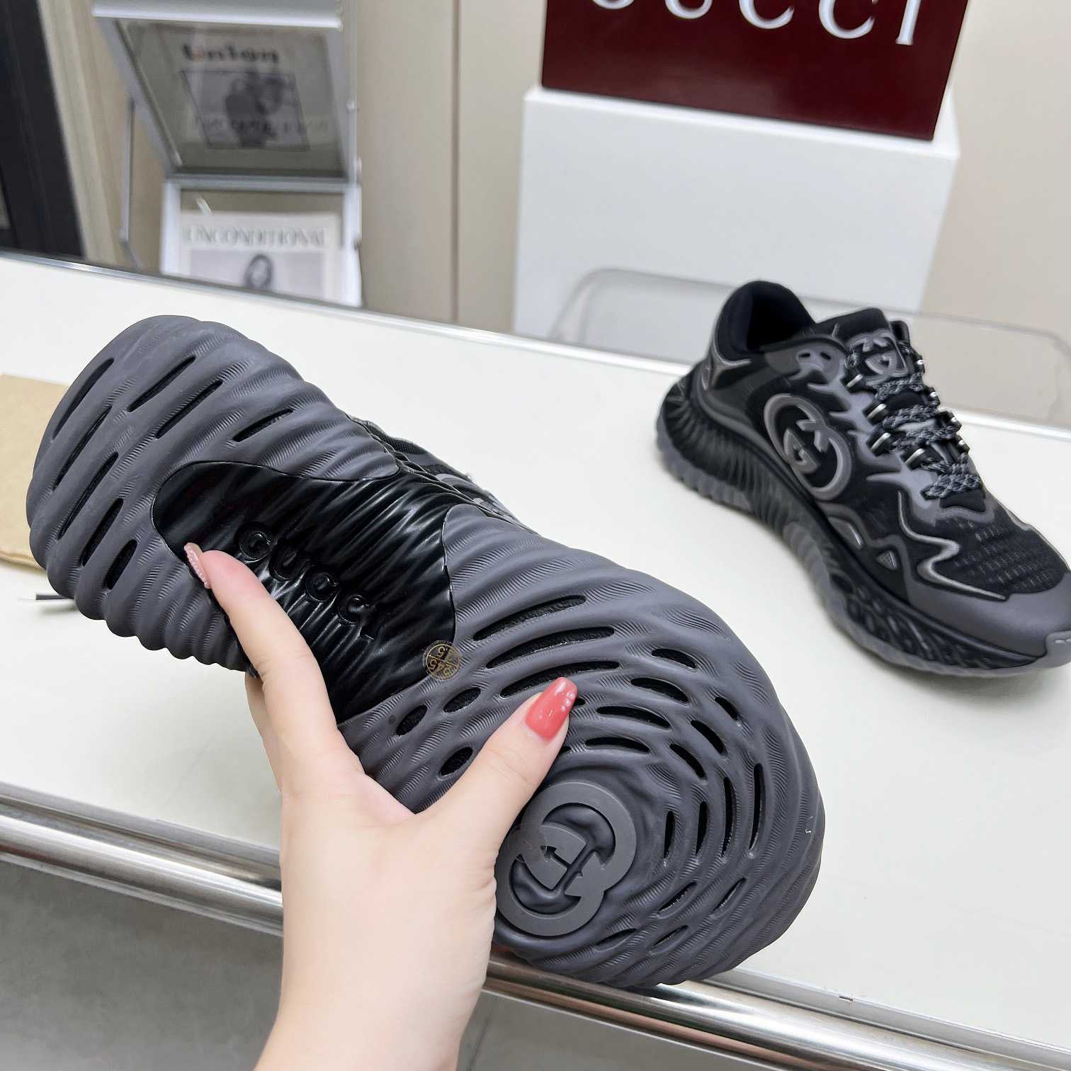 Gucci Ripple Sneaker - DopestKickz