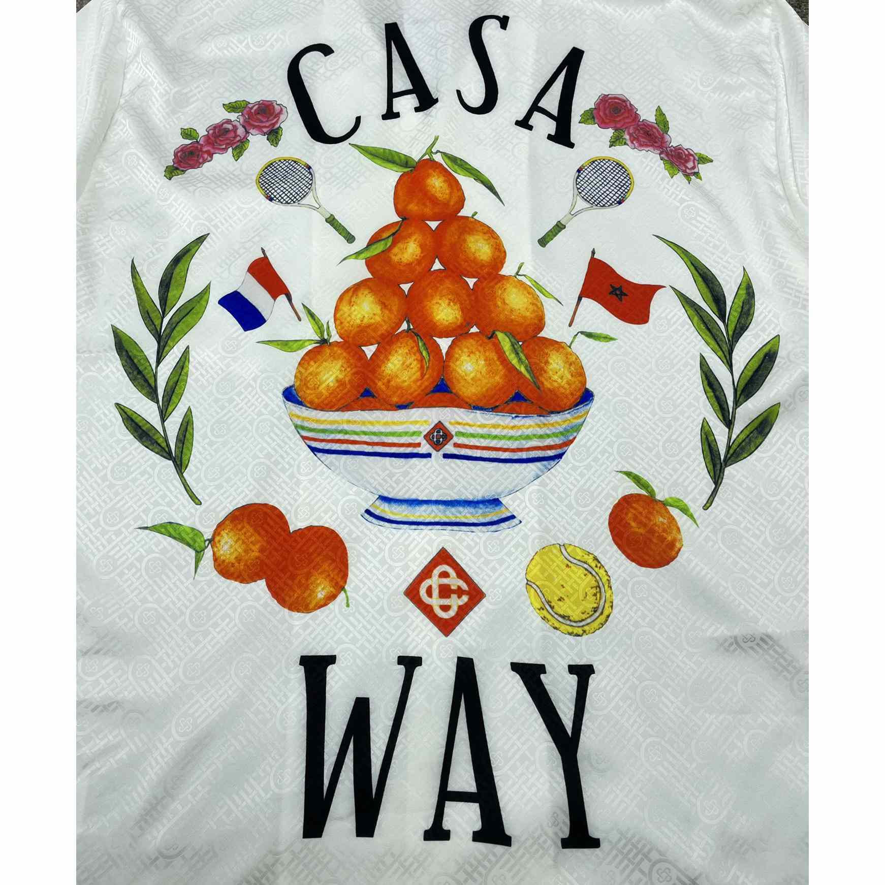 Casablanca Casa Way Monogram Shirt   CA3478 - DopestKickz