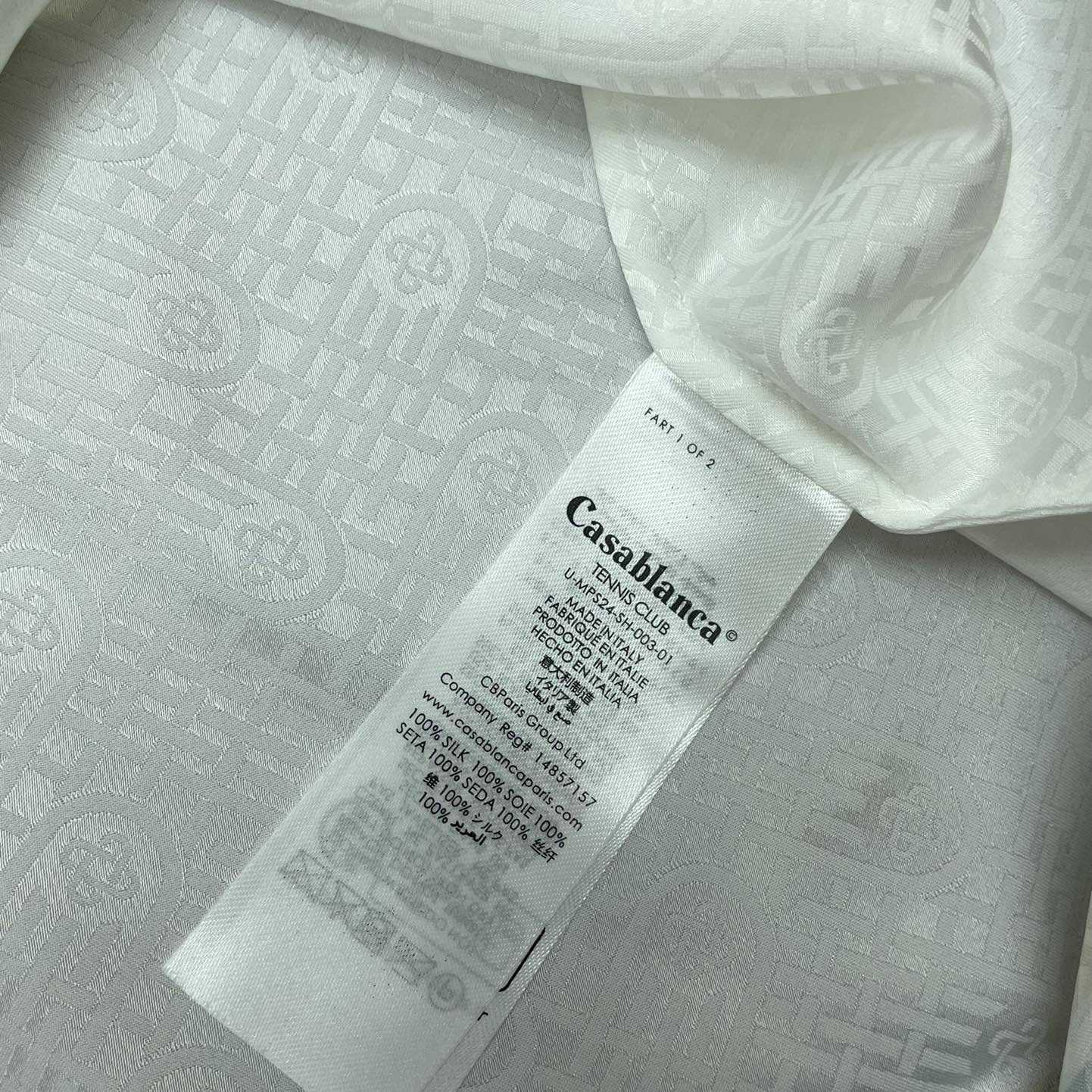 Casablanca Casa Way Monogram Shirt   CA3478 - DopestKickz