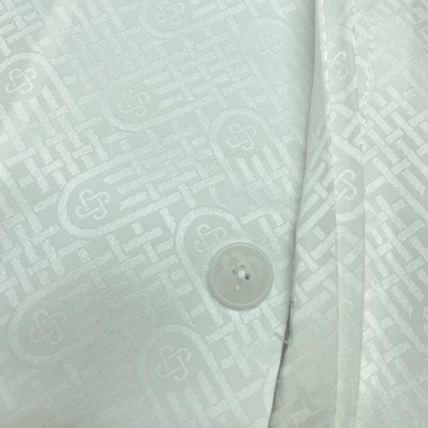 Casablanca Casa Way Monogram Shirt   CA3478 - DopestKickz
