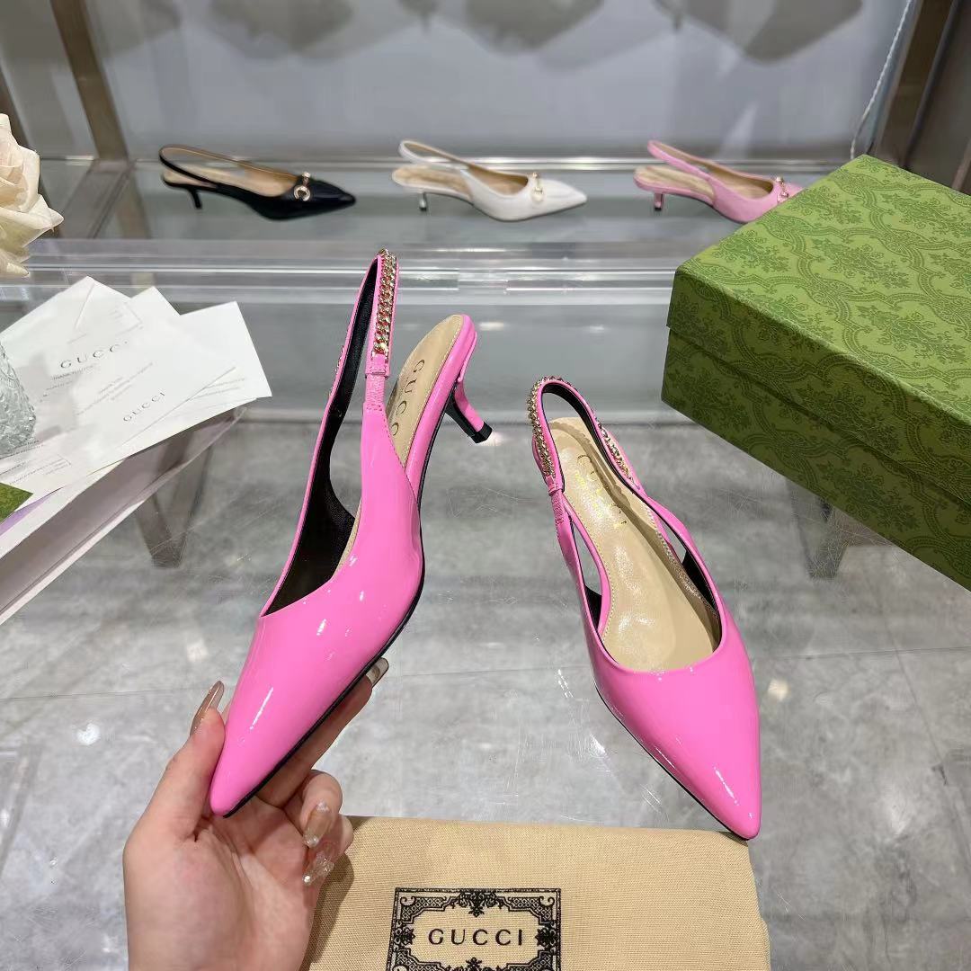 Gucci Signoria Slingback Pump - DopestKickz