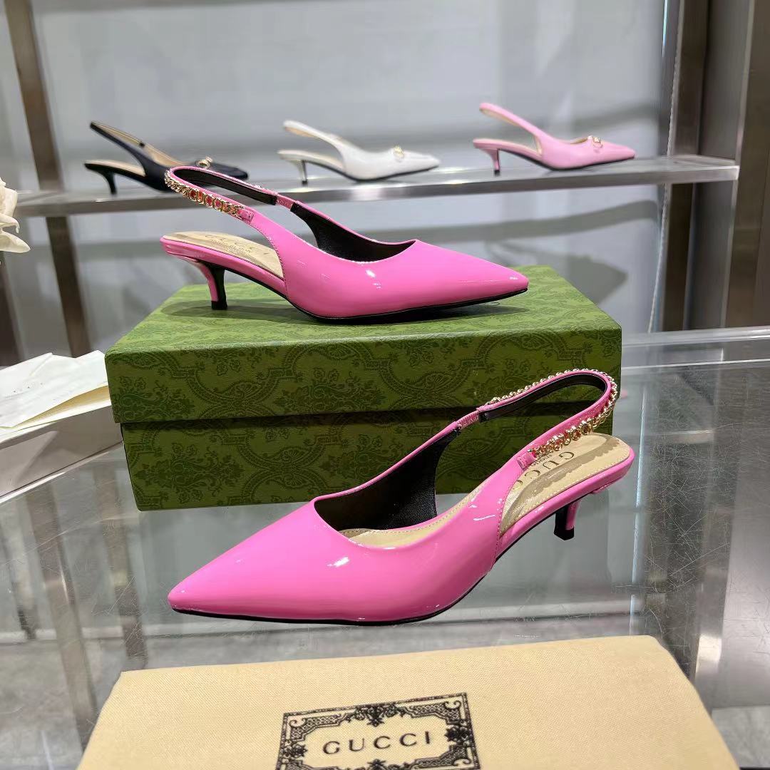 Gucci Signoria Slingback Pump - DopestKickz