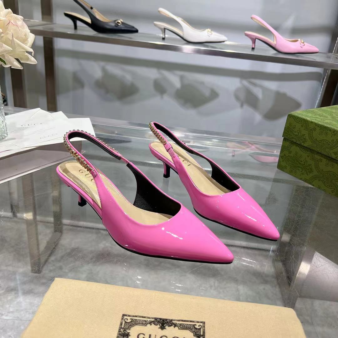 Gucci Signoria Slingback Pump - DopestKickz