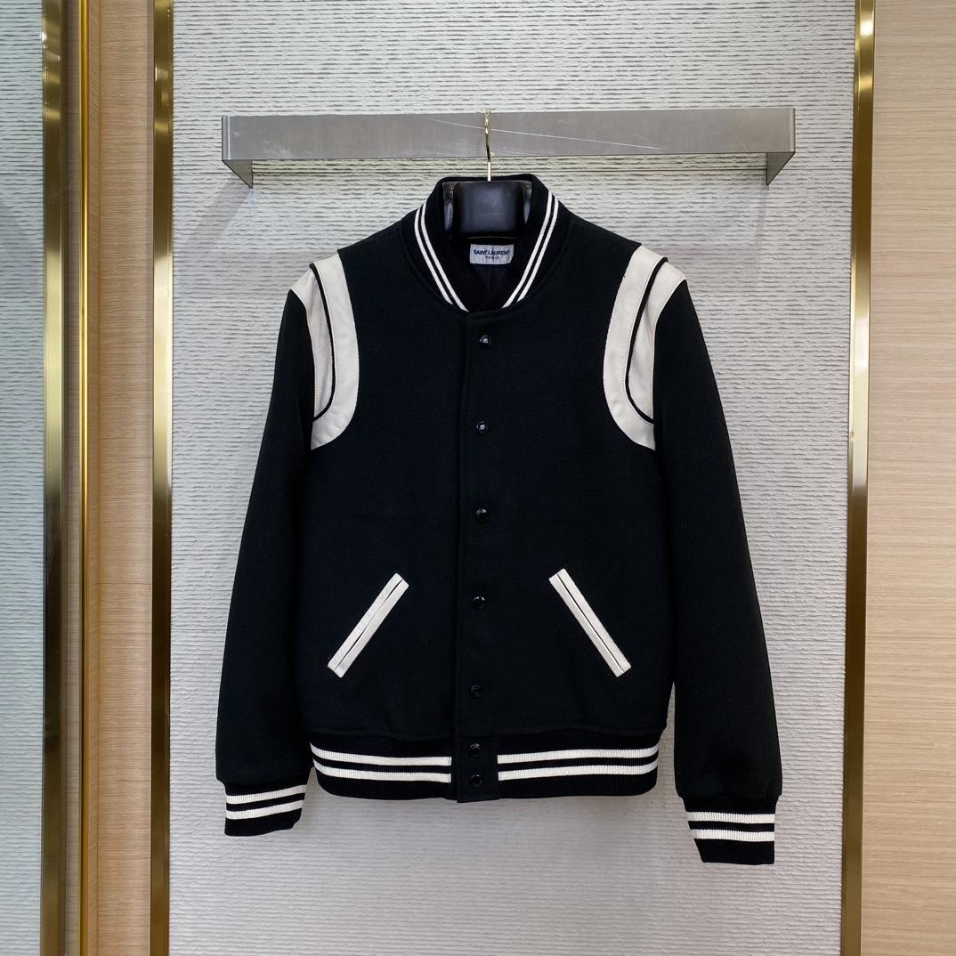 Saint Laurent Varsity Jacket - DopestKickz