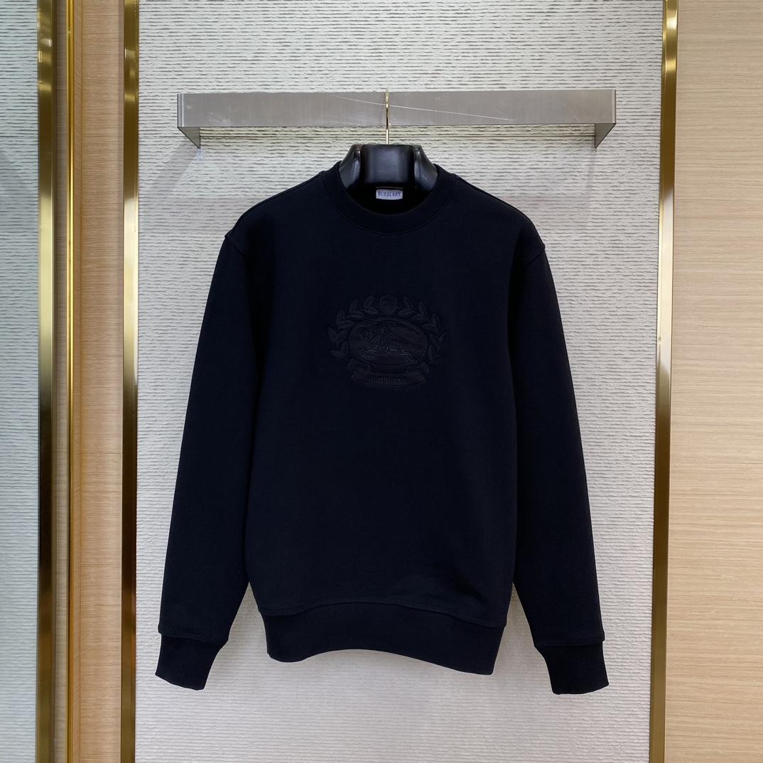 Burberry EKD Cotton Sweatshirt - DopestKickz
