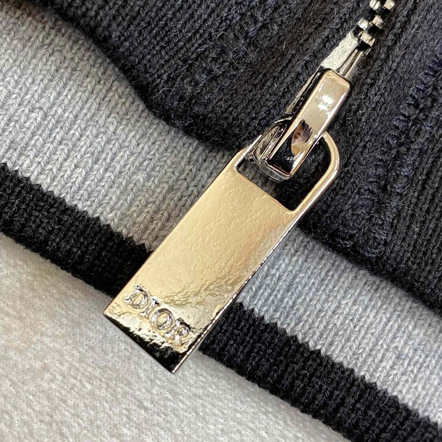 Dior Zip Up Sweatshirt - DopestKickz