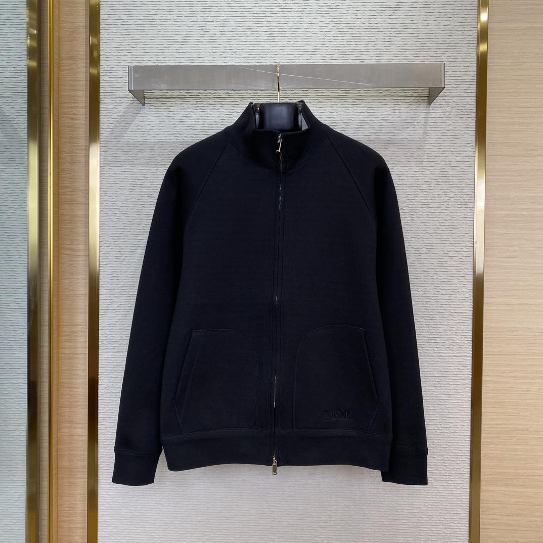 Dior Zip Up Sweatshirt - DopestKickz