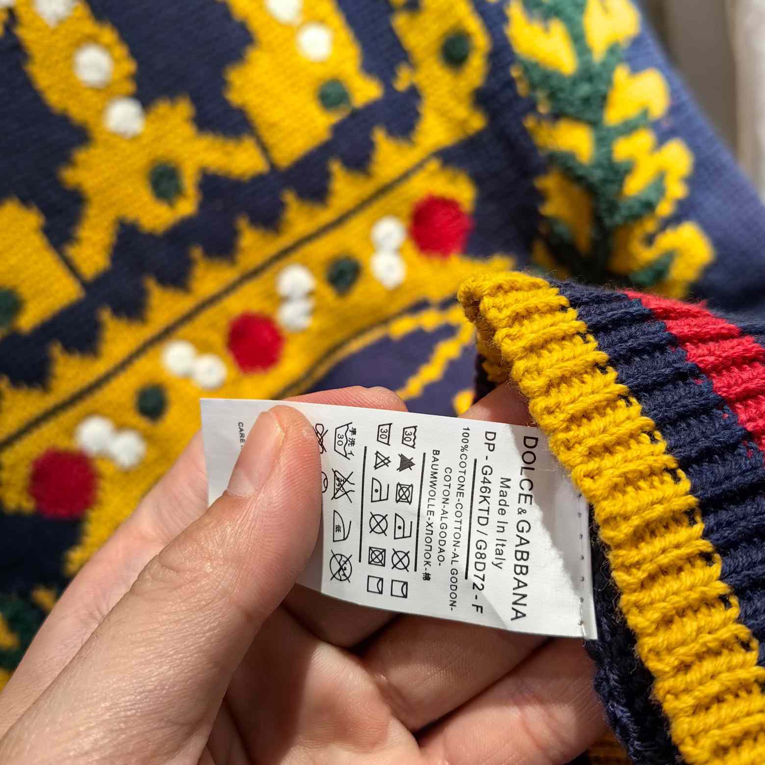 Dolce & Gabbana Knit Sweater - DopestKickz