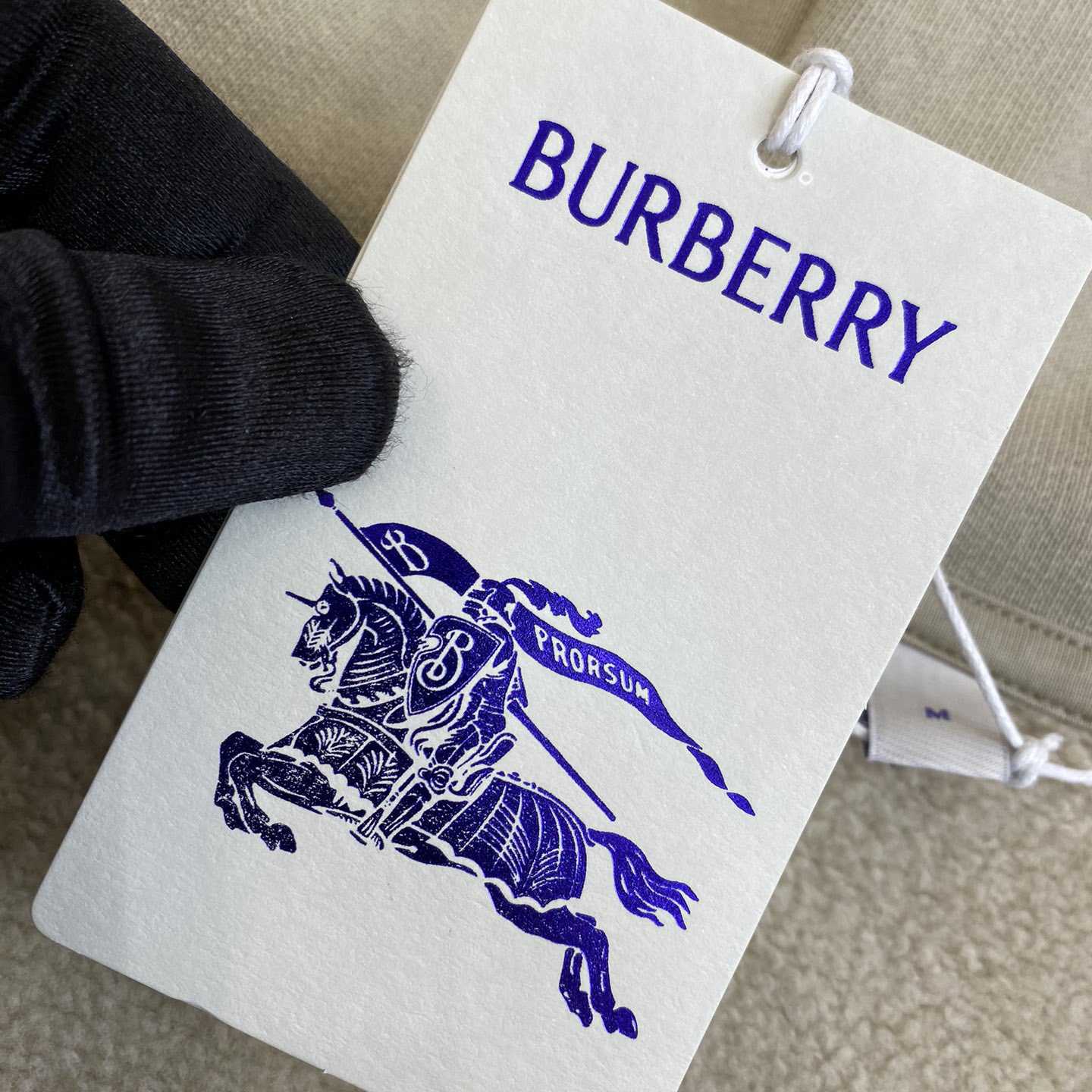 Burberry Cotton Blend Zip Hoodie - DopestKickz