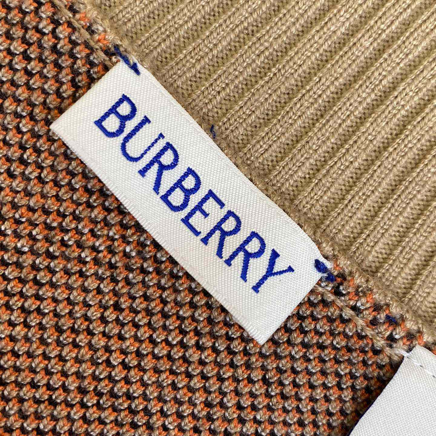 Burberry Check Wool Blend Track Jacket - DopestKickz